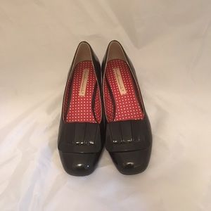 B.A.I.T. Patent Mod Buckle Heeled Shoe